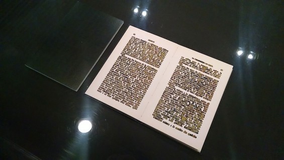 Exposición No es nuevo, es un libro, en la biblioteca y centro de documentación del museo Reina Sofía