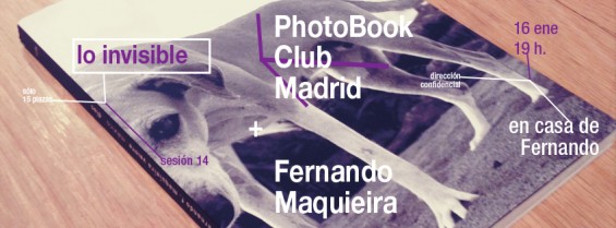 Decimotercera tertulia de libros de fotografía en Madrid: lo invisible